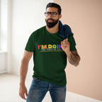I'm Doing The Best I Can - Men's Staple Tee Forest Green Mens Premium T-Shirt Motivation Printed in AU and US