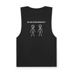 Bro, Have You Been Working Out? Stick Figure Muscles - Unisex Barnard Tank