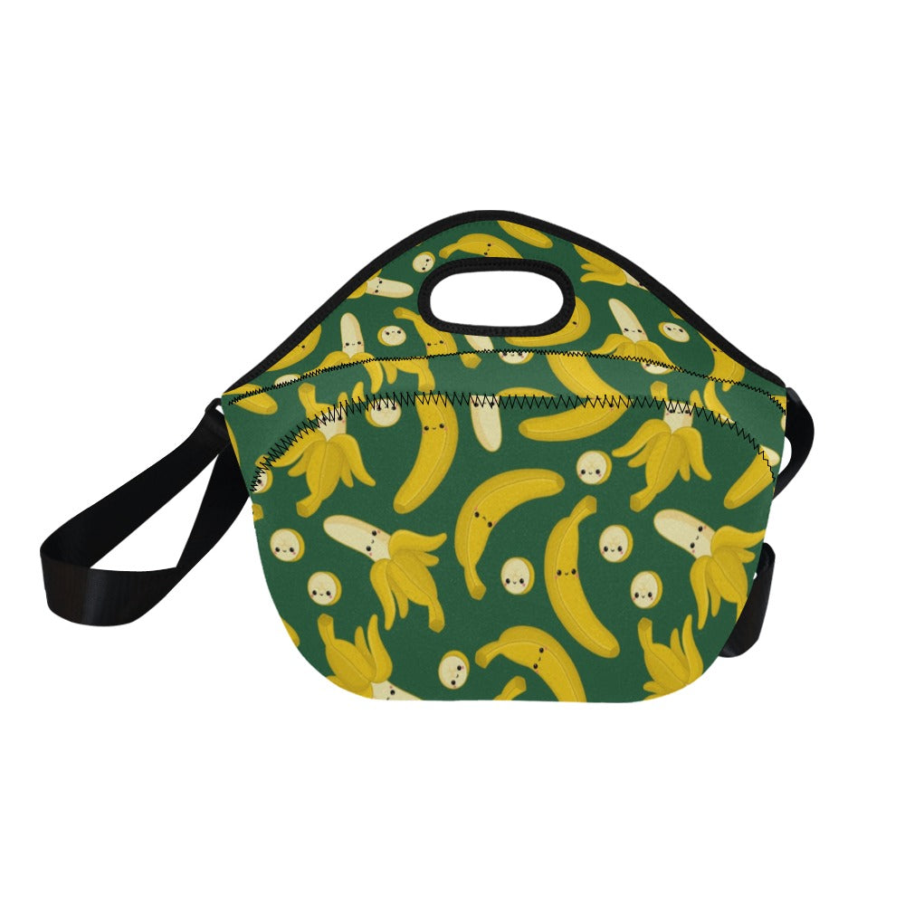 Happy Bananas - Neoprene Lunch Bag Neoprene Lunch Bag Printed Offshore