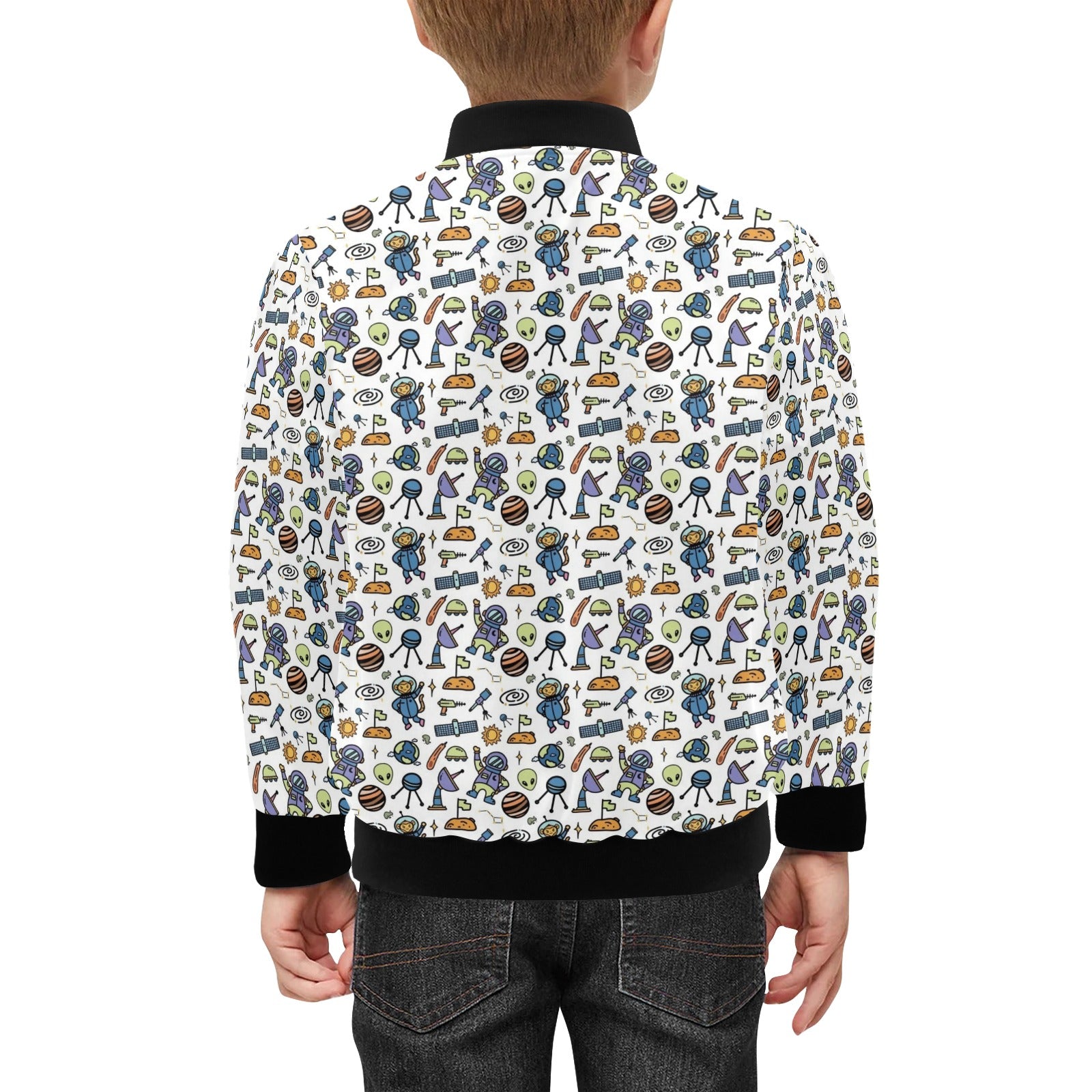 All About Space Kids Bomber Jacket