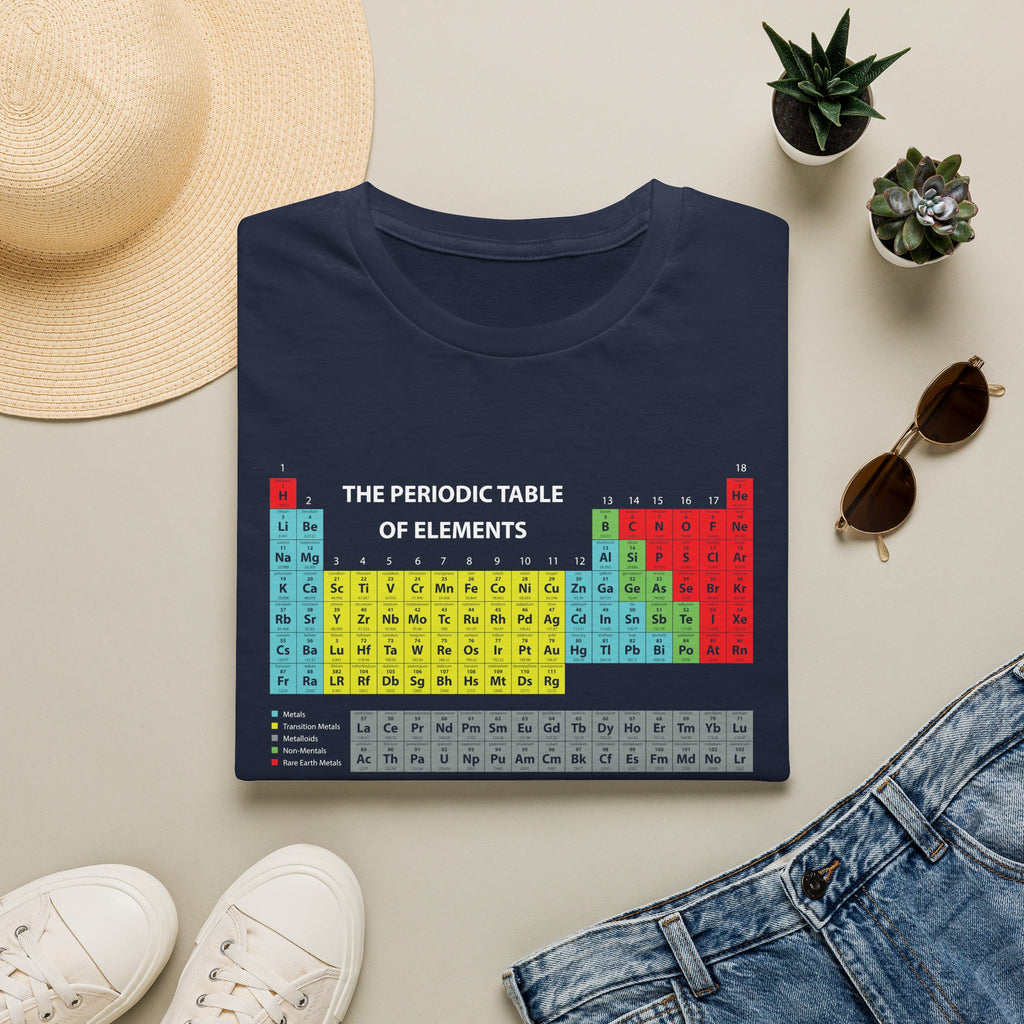 I Wear This Shirt Periodically, Periodic Table Unisex T-Shirt Unisex Adult T-shirt Globally Fulfilled Science