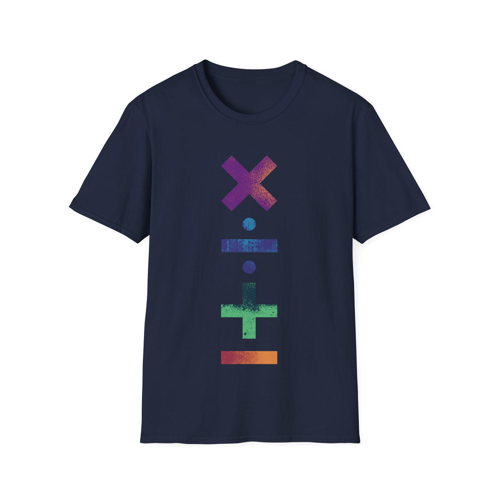 Maths Symbols - Unisex Softstyle T-Shirt