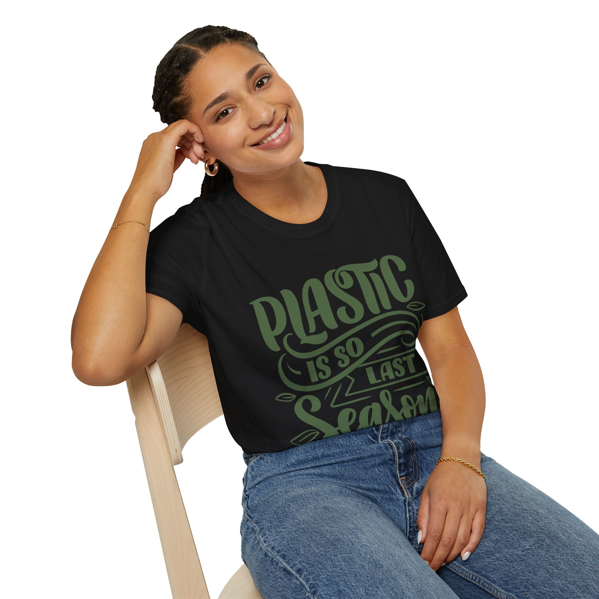 Plastic Is So Last Season - Unisex Softstyle T-Shirt