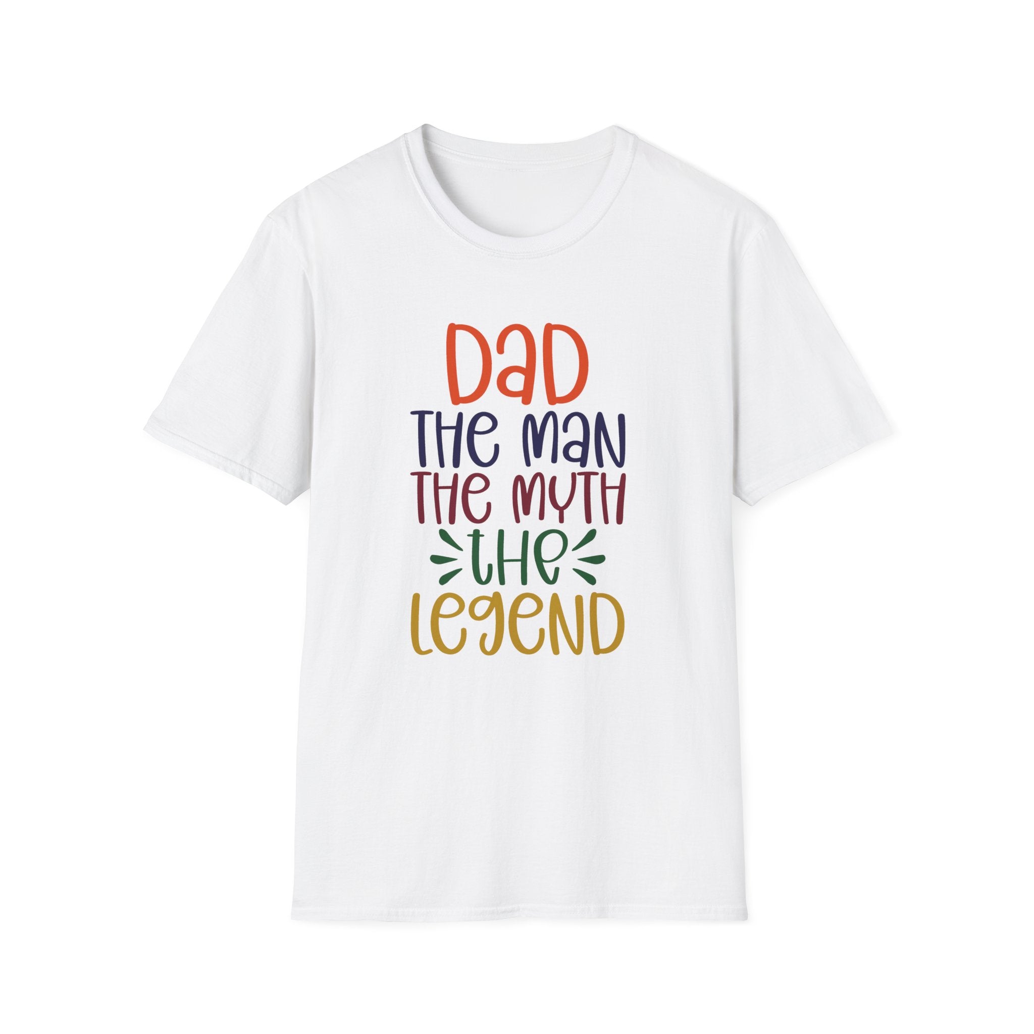 Dad, The Man, The Myth, The Legend - Unisex Softstyle T-Shirt