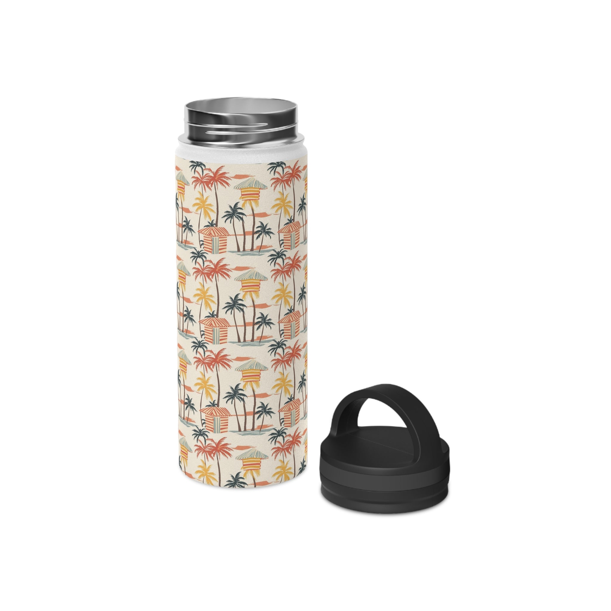 Beach Shack Stainless Steel Water Bottle, Handle Lid Stainless Steel Water Bottle With Handle Lid Globally Fulfilled Surf