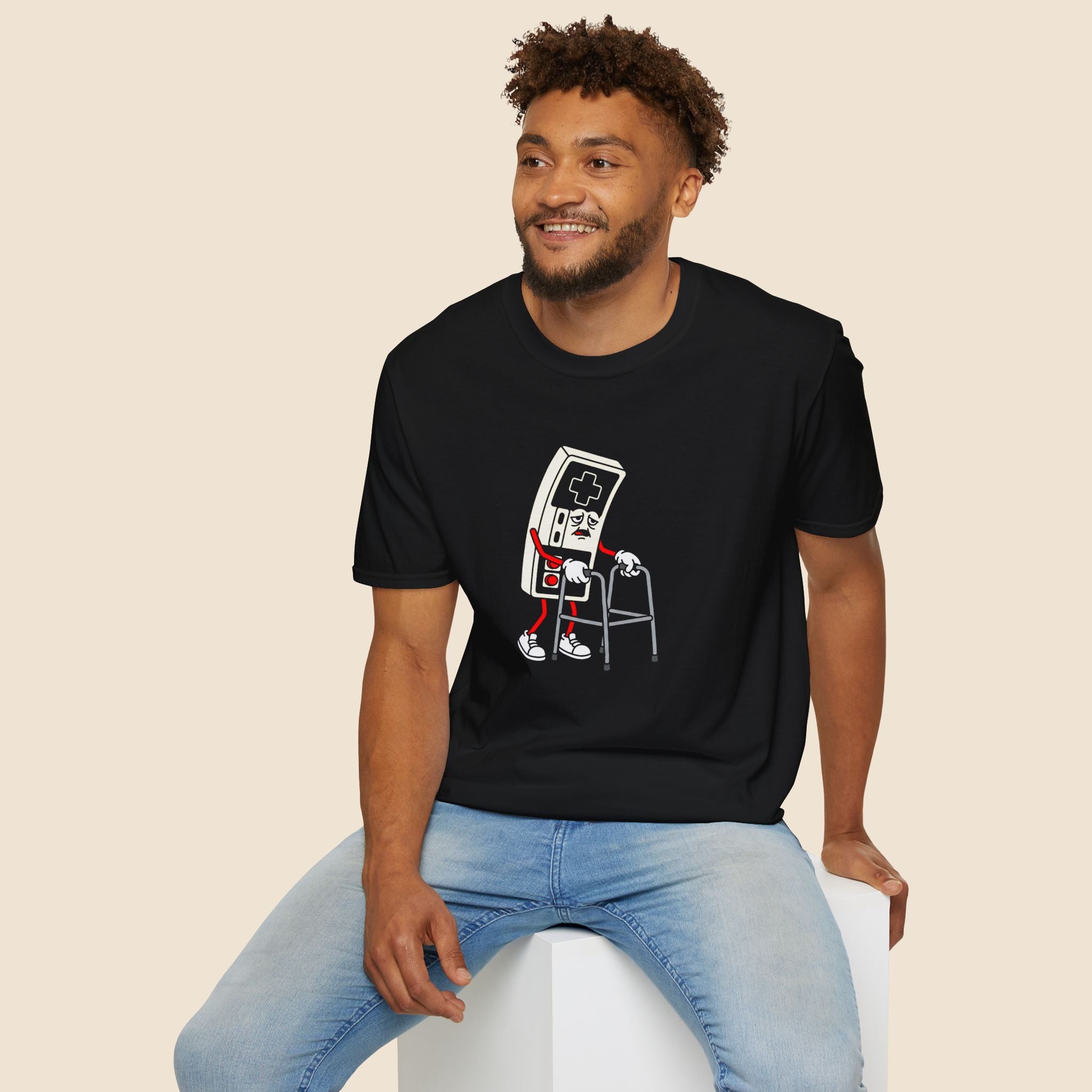 Retro Gamer Unisex T-Shirt Unisex Adult T-shirt Games Globally Fulfilled