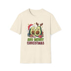 Avo Merry Christmas, Avocado - Unisex Softstyle T-Shirt