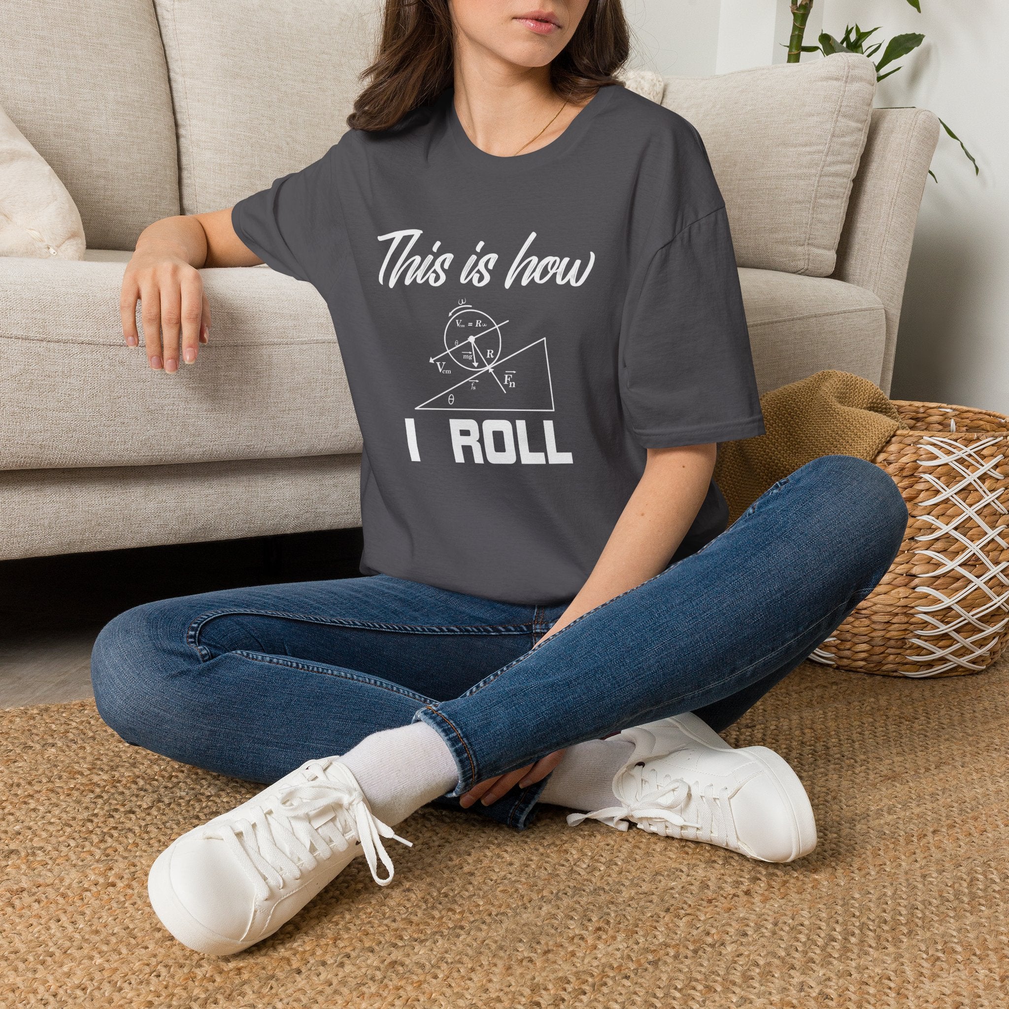 This Is How I Roll Unisex T-Shirt Unisex Adult T-shirt Globally Fulfilled Maths