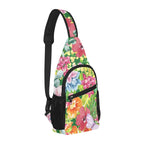 Bright Watercolour Floral - Chest Bag