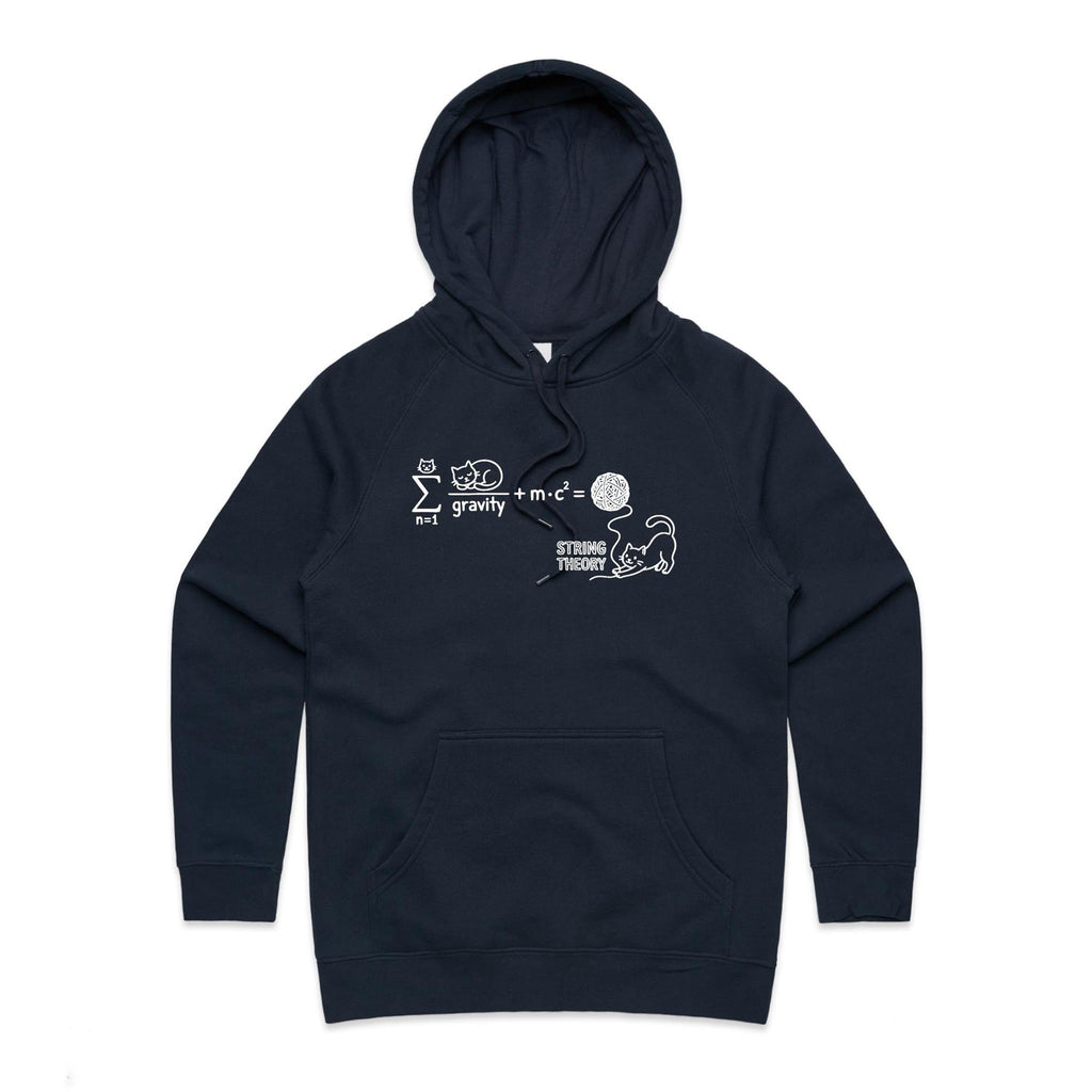 Cat String Theory Physics Women's AS Colour Hoodie