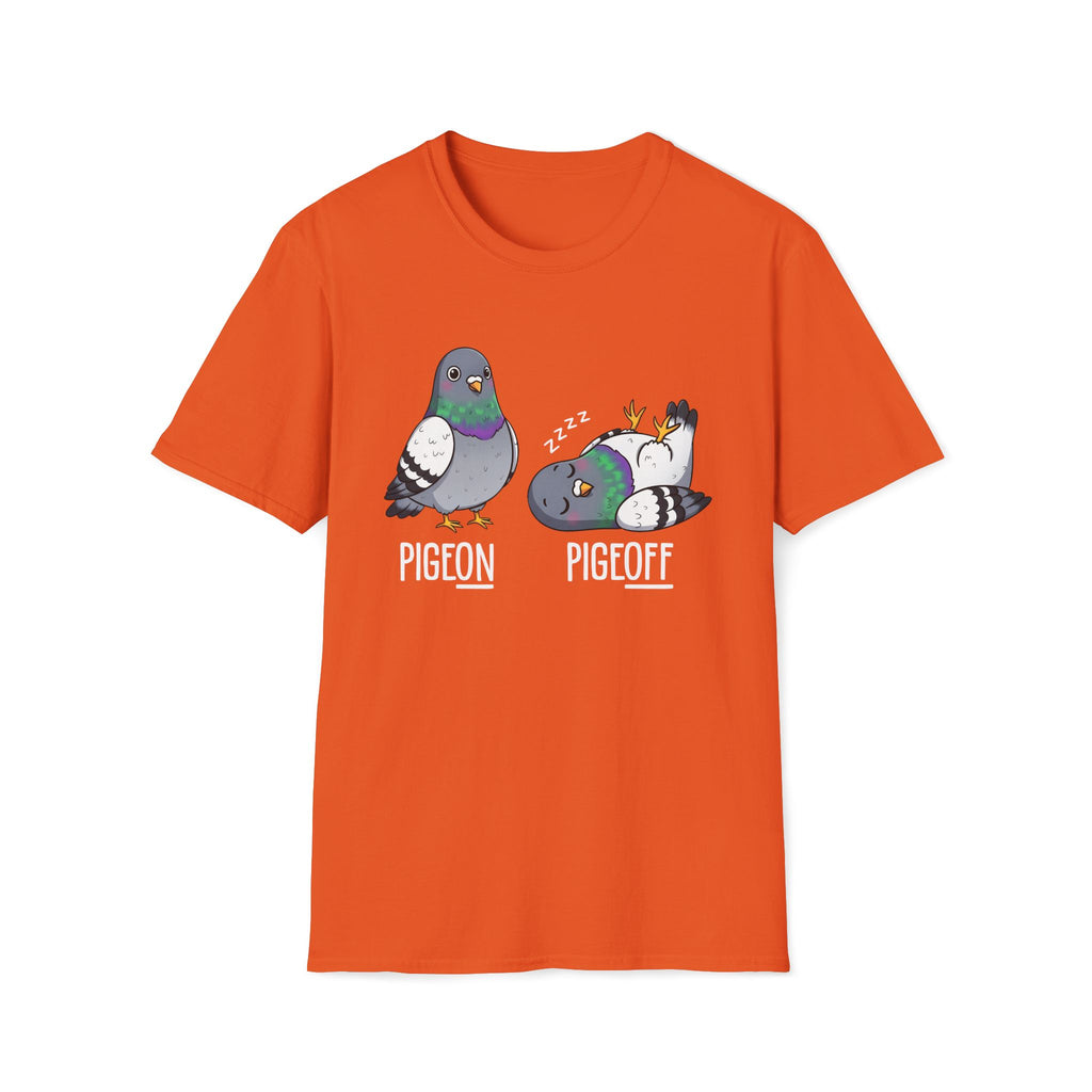 Pigeon vs Pigeoff Unisex T-Shirt Unisex Adult T-shirt Birds Globally Fulfilled
