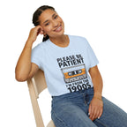 Cassette Tape, Please Be Patient, I'm From The 1900's Unisex Softstyle T-Shirt Unisex Adult T-shirt Australian Printer Music