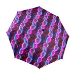 DNA Glow - Semi-Automatic Foldable Umbrella (Model U12) One Size Semi-Automatic Foldable Umbrella (U12)