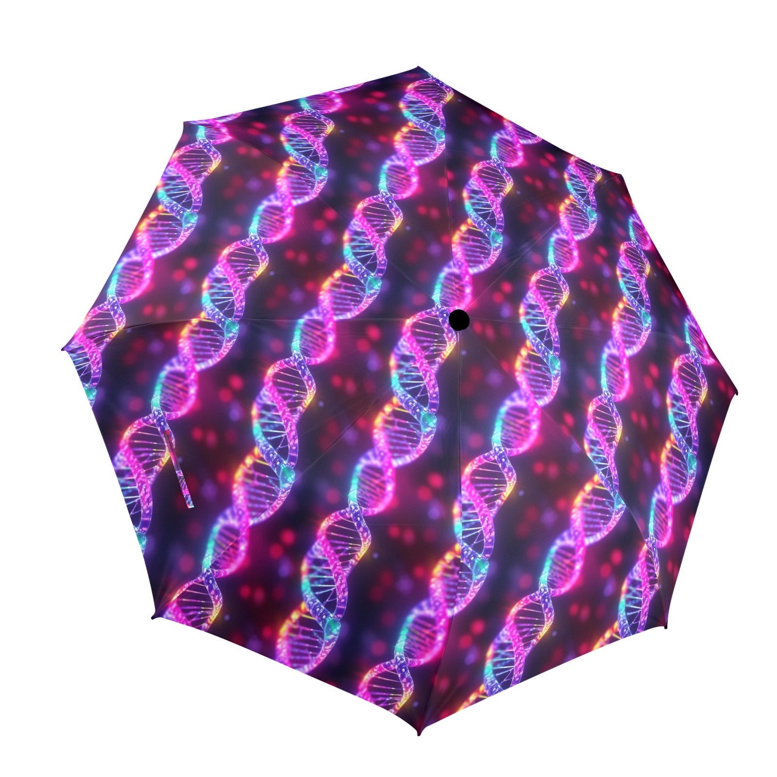 DNA Glow - Semi-Automatic Foldable Umbrella (Model U12) One Size Semi-Automatic Foldable Umbrella (U12)