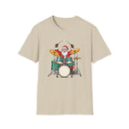 Drummer Santa - Unisex Softstyle T-Shirt