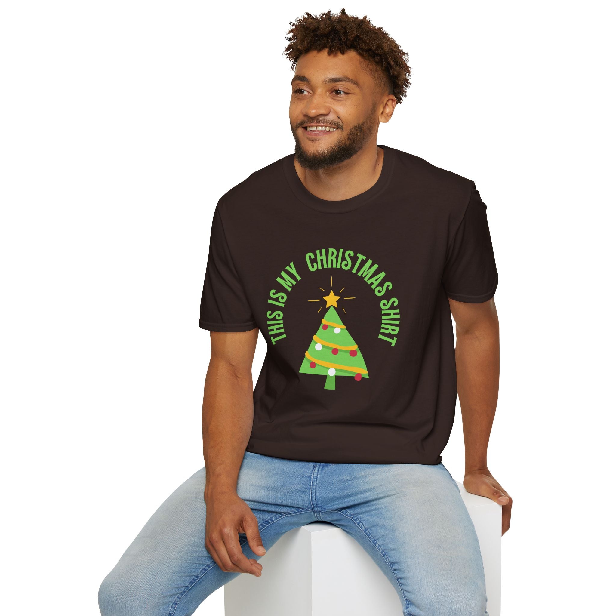 This Is My Christmas Shirt - Unisex Softstyle T-Shirt