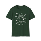 Ow! Everything Hurts Stick Figure Unisex T-Shirt Unisex Adult T-shirt Globally Fulfilled