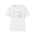 Fibonacci Unisex Softstyle T-Shirt White T-Shirt Australian Printer Maths Science
