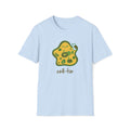 Cell-Fie, Selfie, Cell Unisex Softstyle T-Shirt Light Blue Unisex Adult T-shirt Australian Printer Science