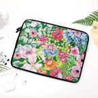 Bright Floaral Laptop Sleeve (Multiple Sizes) Laptop Sleeve Plants Printed Offshore
