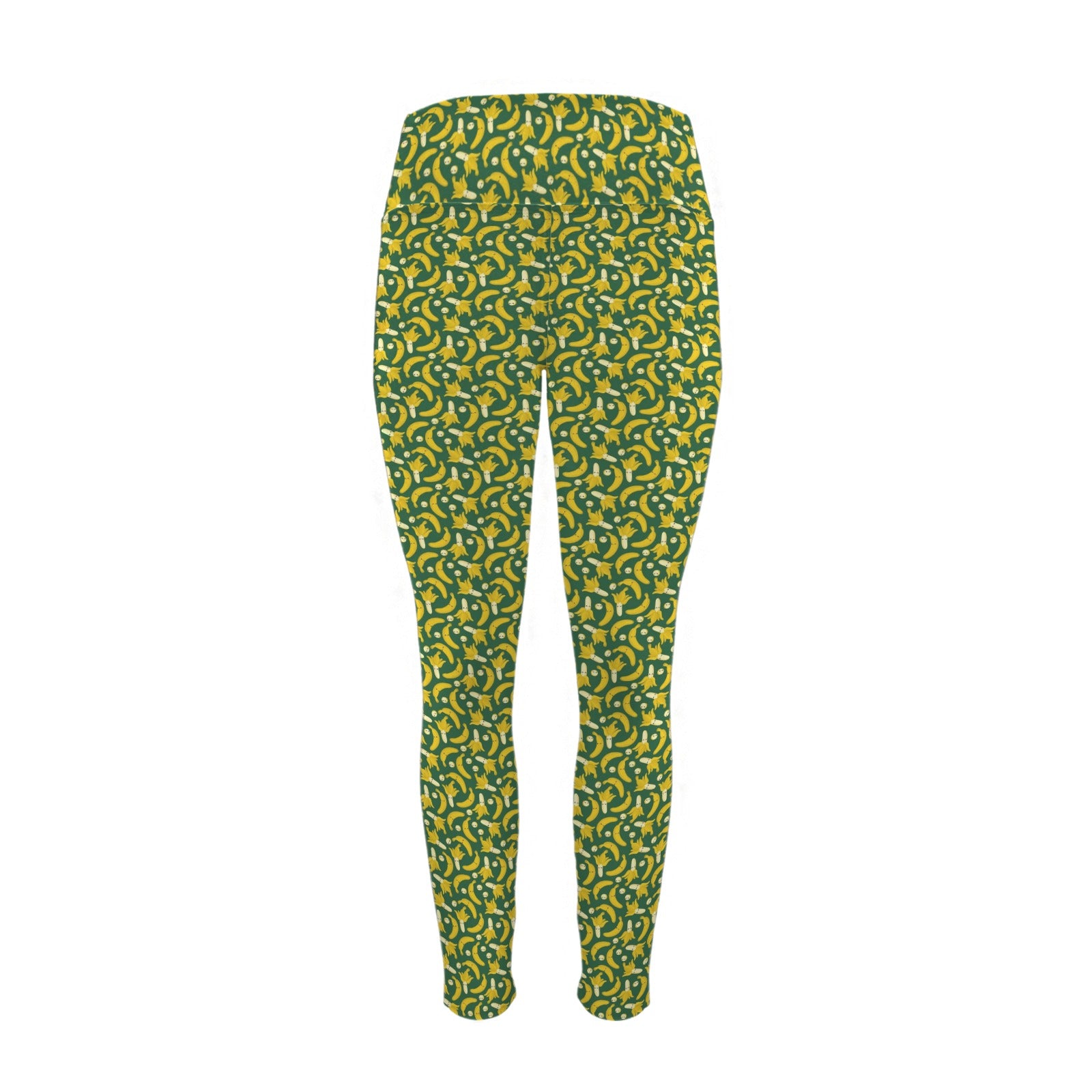 Happy Bananas - Women's High Waist Pockets Yoga Leggings