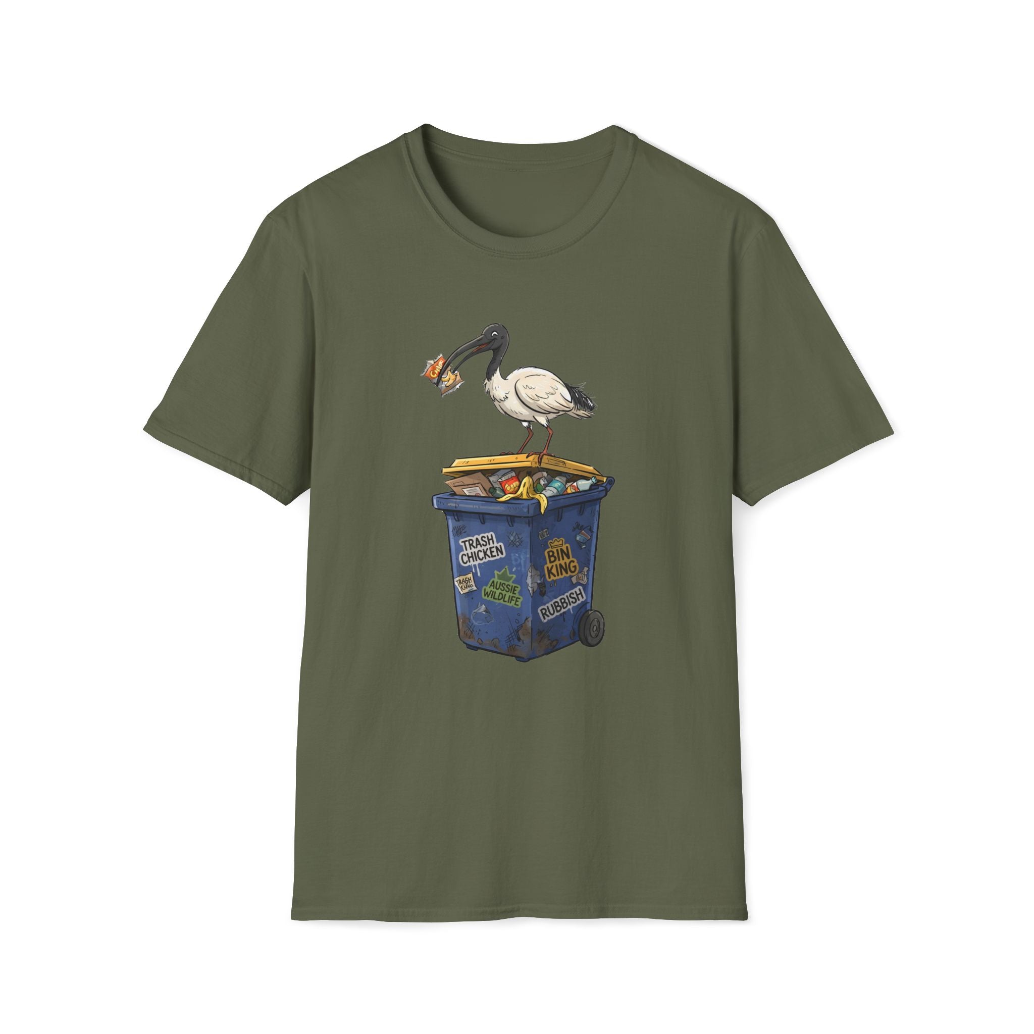 Bin Chicken Australian Ibis Unisex T-shirt