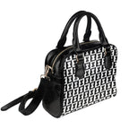 Chess Black And White - Shoulder Handbag (Model 1634) Shoulder Handbags (1634)