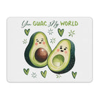 Avocado, You Guac My World Leather Mouse Pad Leather Mouse Pad Food Printed Offshore
