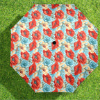 Vibrant Floral Umbrella Umbrella Plants Printed Offshore