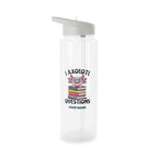 Personalised - I Axolotl Questions - Clear Tritan Water Bottle