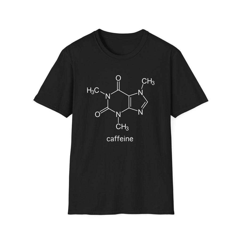 Caffeine Molecule - Unisex Softstyle T-Shirt