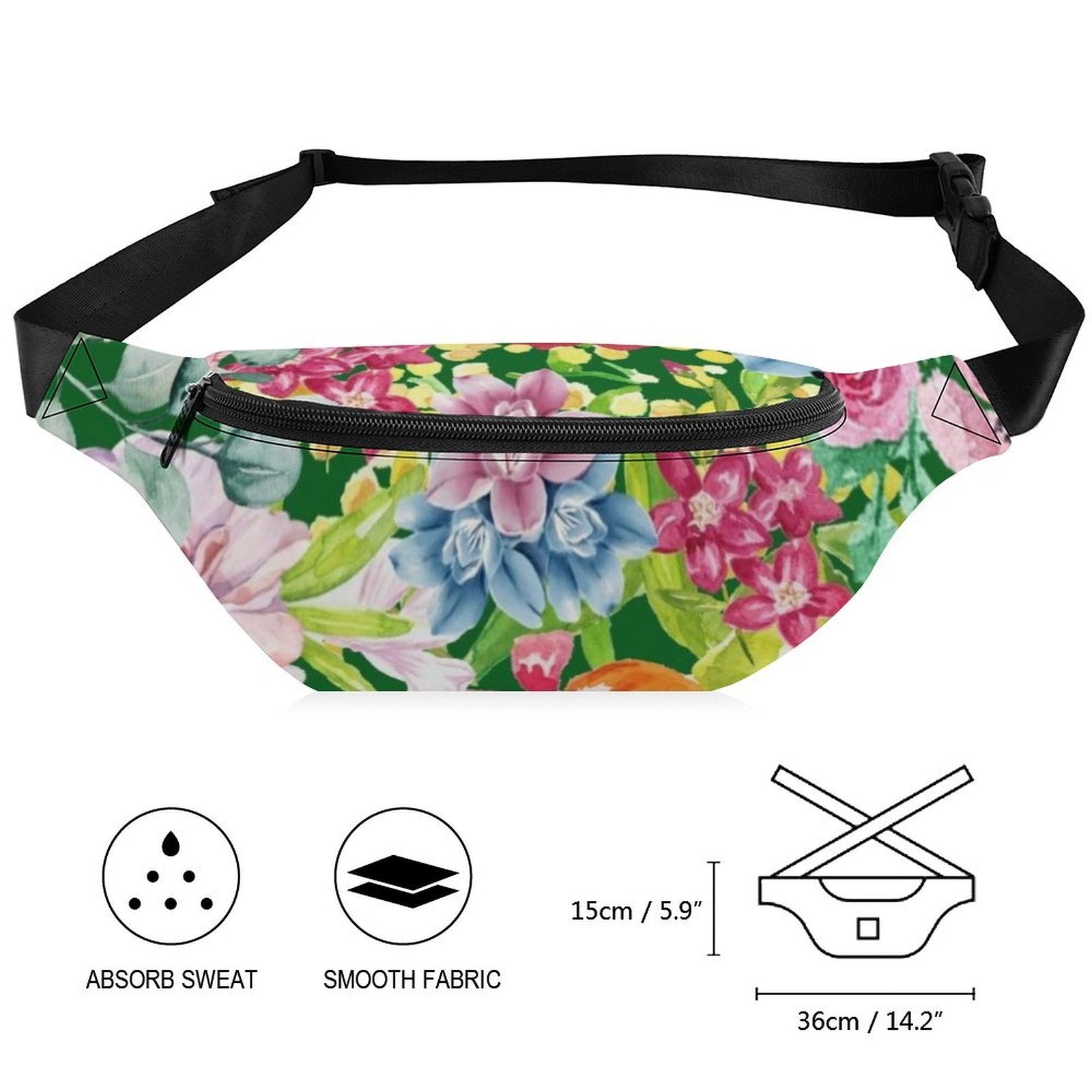 Bright Floral - Bum Bag / Fanny Pack