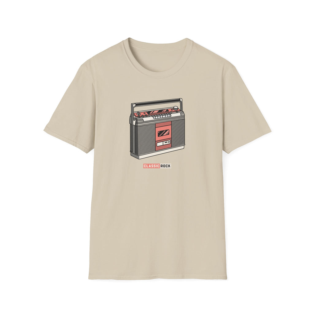 Classic Rock, Cassette Player - Unisex Softstyle T-Shirt