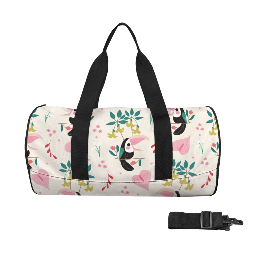 Toucans In Pink Duffle Bag one size Duffle Bag Printed Offshore
