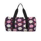 Pink Daisy Duffle Bag Duffle Bag Printed Offshore