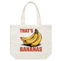That's Bananas Shoulder Canvas Tote Bag
