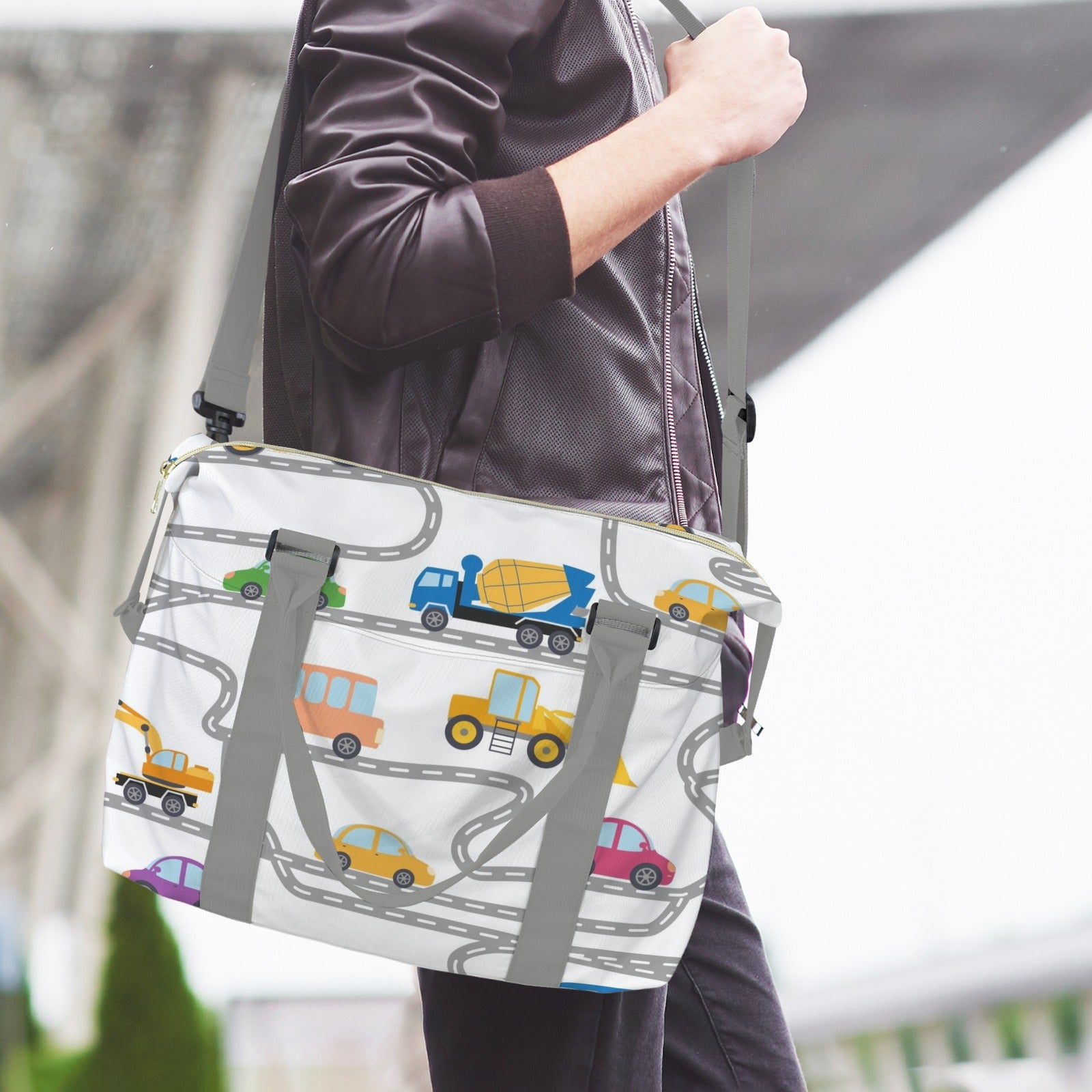 On The Road Duffle Bag-Simple (Model 1715) Duffle Bag-Simple (1715)
