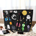 Kids Space - Leather Tote Bag-Large