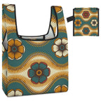 Retro Flowers - Collapsible Shopping Bag