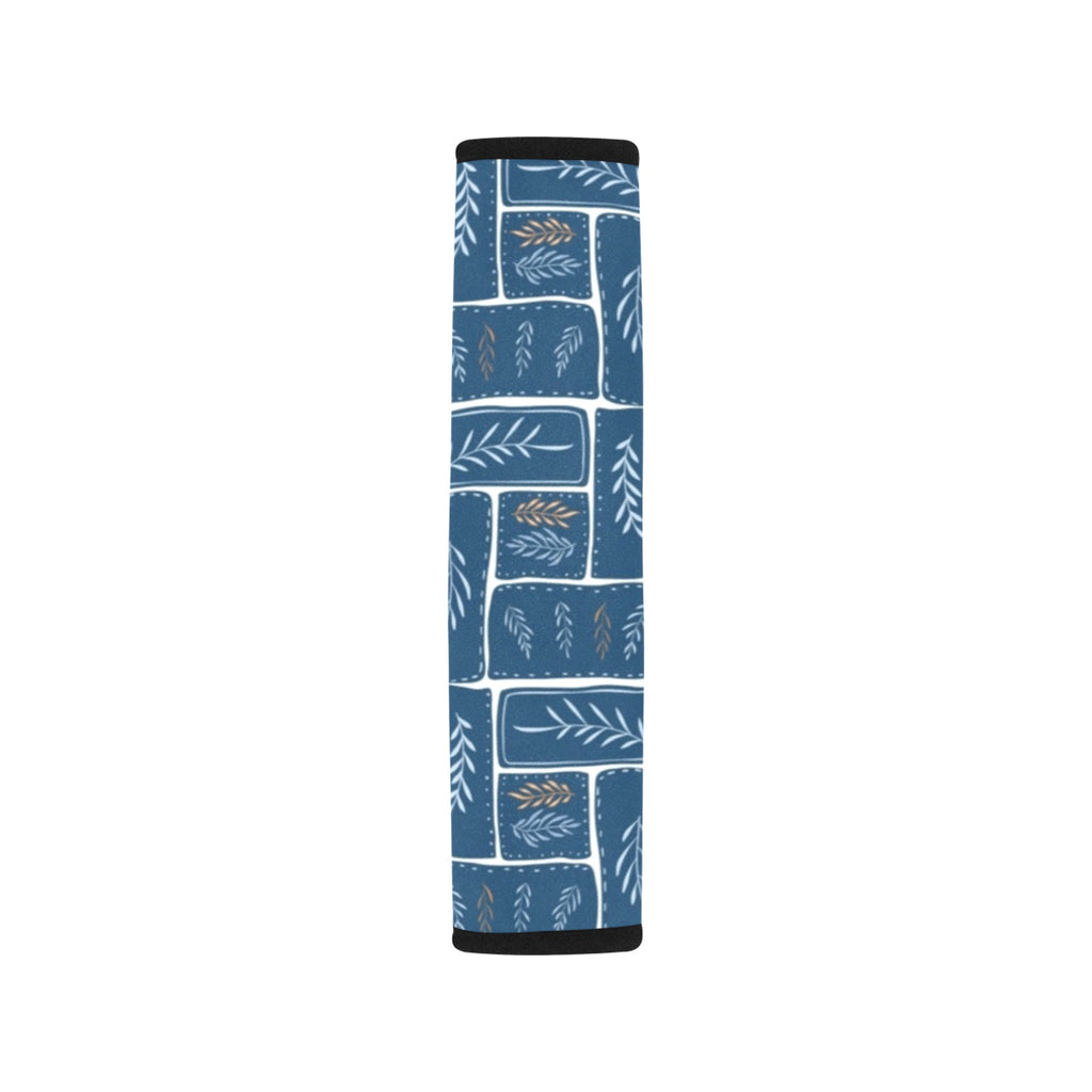 Leaf Tiles Car Seat Belt Cover 7''x10'' (Pack of 2) Car Seat Belt Cover 7x10 (Pack of 2) Printed Offshore