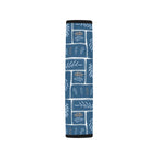 Leaf Tiles Car Seat Belt Cover 7''x10'' (Pack of 2) Car Seat Belt Cover 7x10 (Pack of 2) Printed Offshore