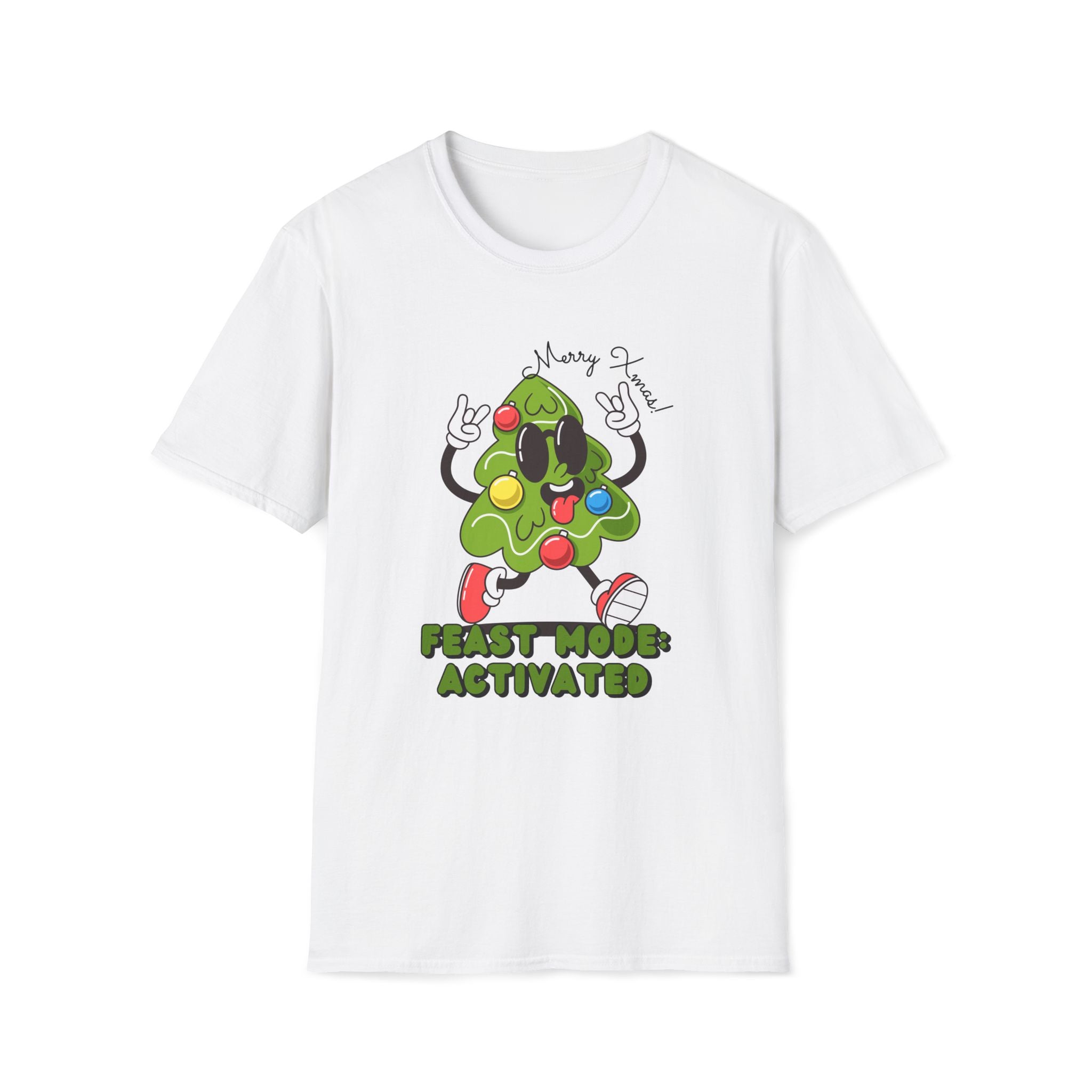Christmas Feast Mode Activated - Unisex Softstyle T-Shirt