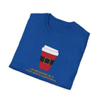 I'm Dreaming Of A Flat White Christmas - Unisex Softstyle T-Shirt