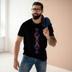 DNA - Men's Staple Tee Black Mens Premium T-Shirt Printed in AU and US Science