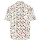 Australian Plants And Animals Men's Crinkle Hawaiian Shirt