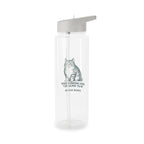 Personalised - Cat, Did Somebody Say Snack - Tritan Water Bottle