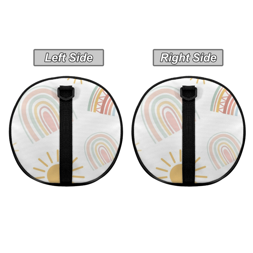 Pastel Rainbows Duffle Bag Duffle Bag Printed Offshore