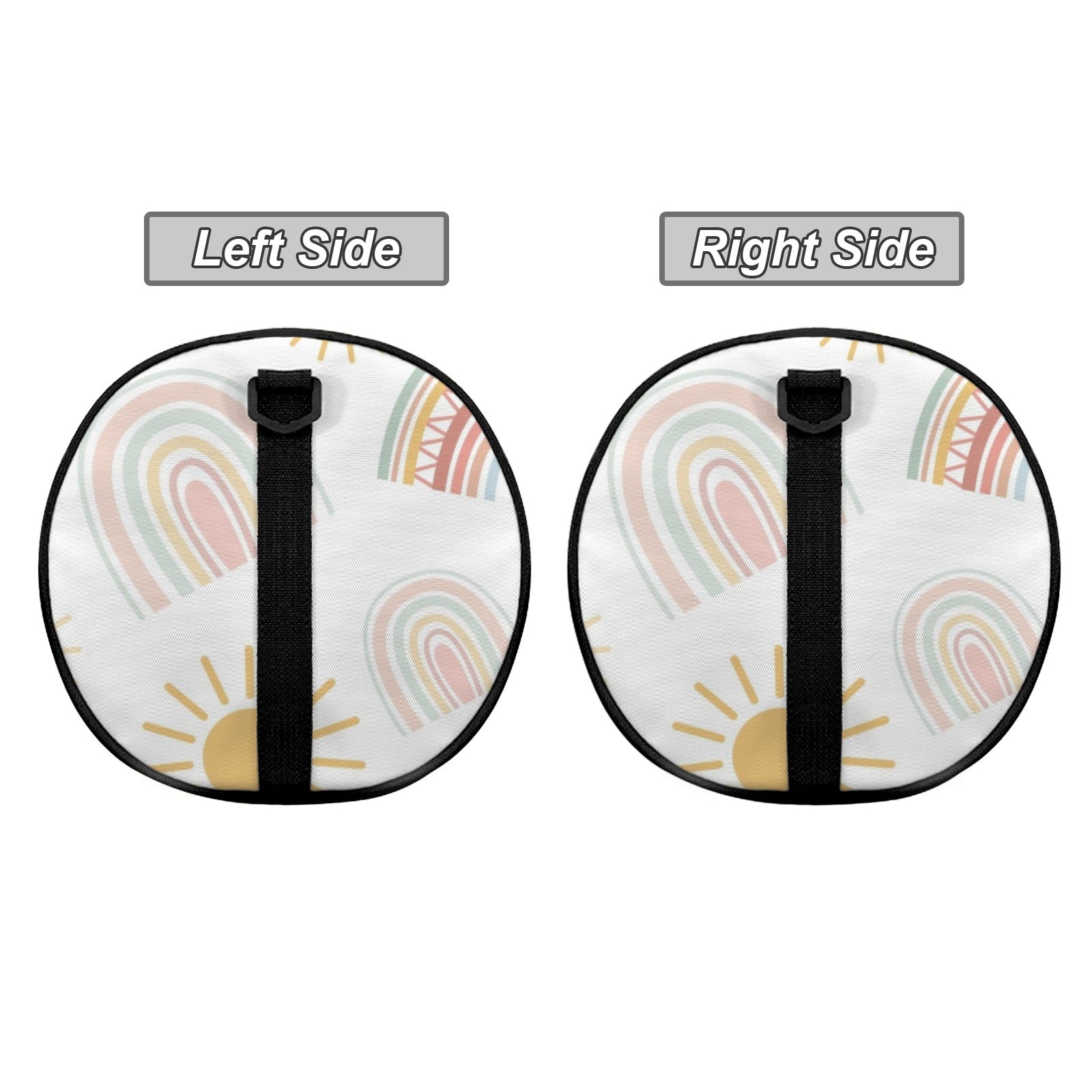 Pastel Rainbows Duffle Bag Duffle Bag Printed Offshore