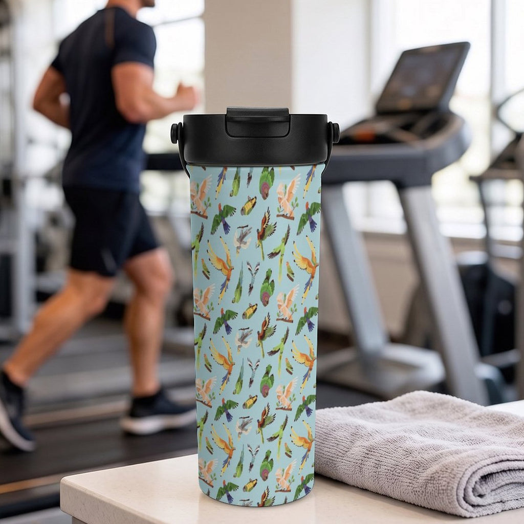 Parrots 20oz Tea Tumbler with Carry Handle