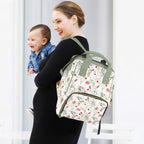 Australian Plants And Animals Multi-Function Backpack, Nappy / Diaper Bag Multi-function Backpack, Nappy / Diaper Bag Australia Plants Printed Offshore
